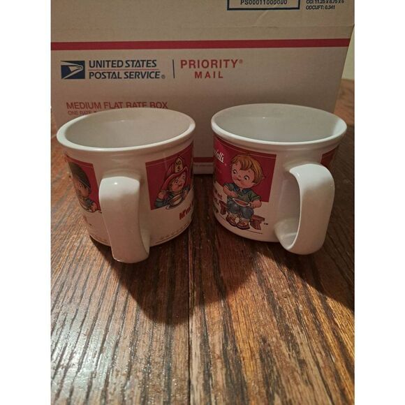 Lot 2 Vintage 1999 Westwood Campbells Soup M'm M'm Good Cups Mugs Coffee Soup - Picture 4 of 7